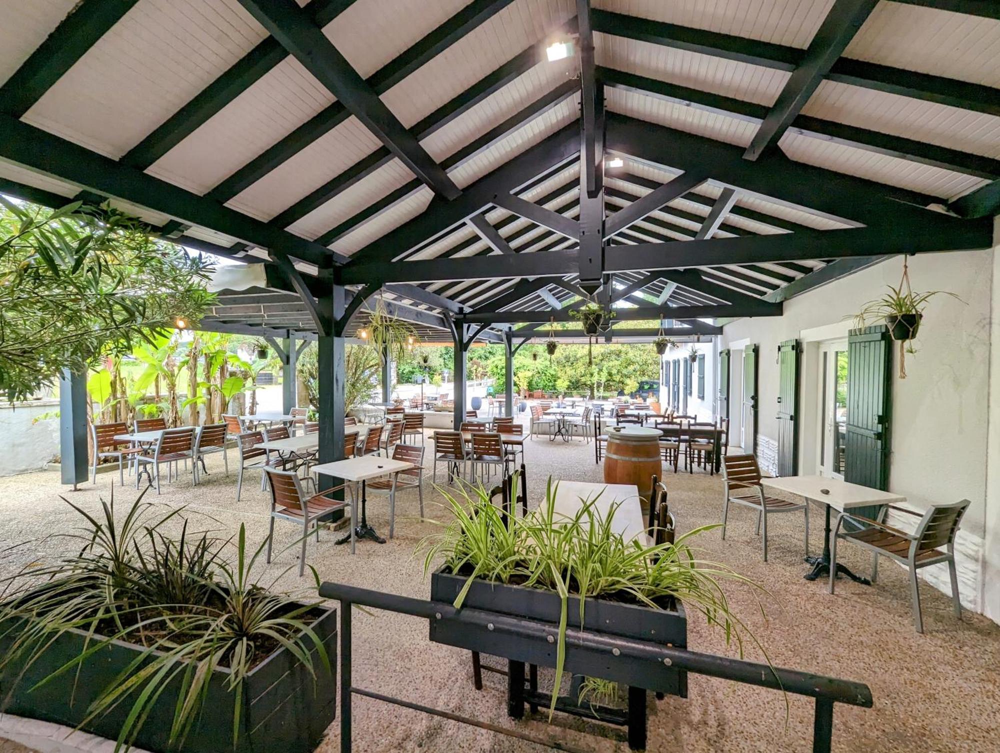 Logis Auberge Du Relais - Hotel & Restaurant Berenx ภายนอก รูปภาพ